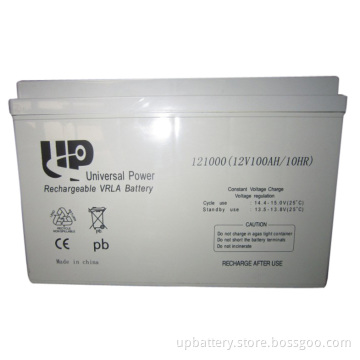 12V100ah Deep Cycle Lead Acid Battery/Solar Battery